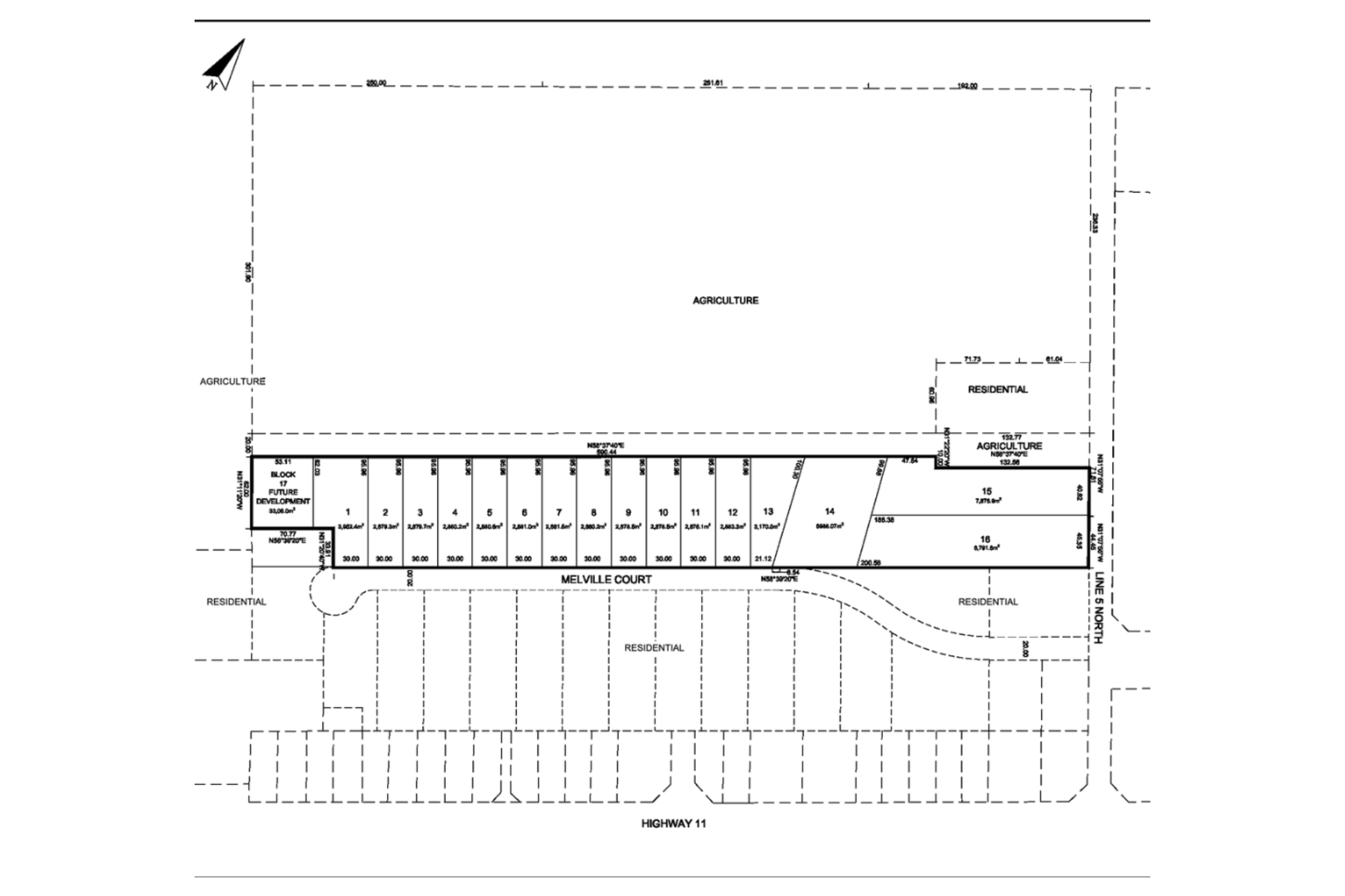 Subdivision plans